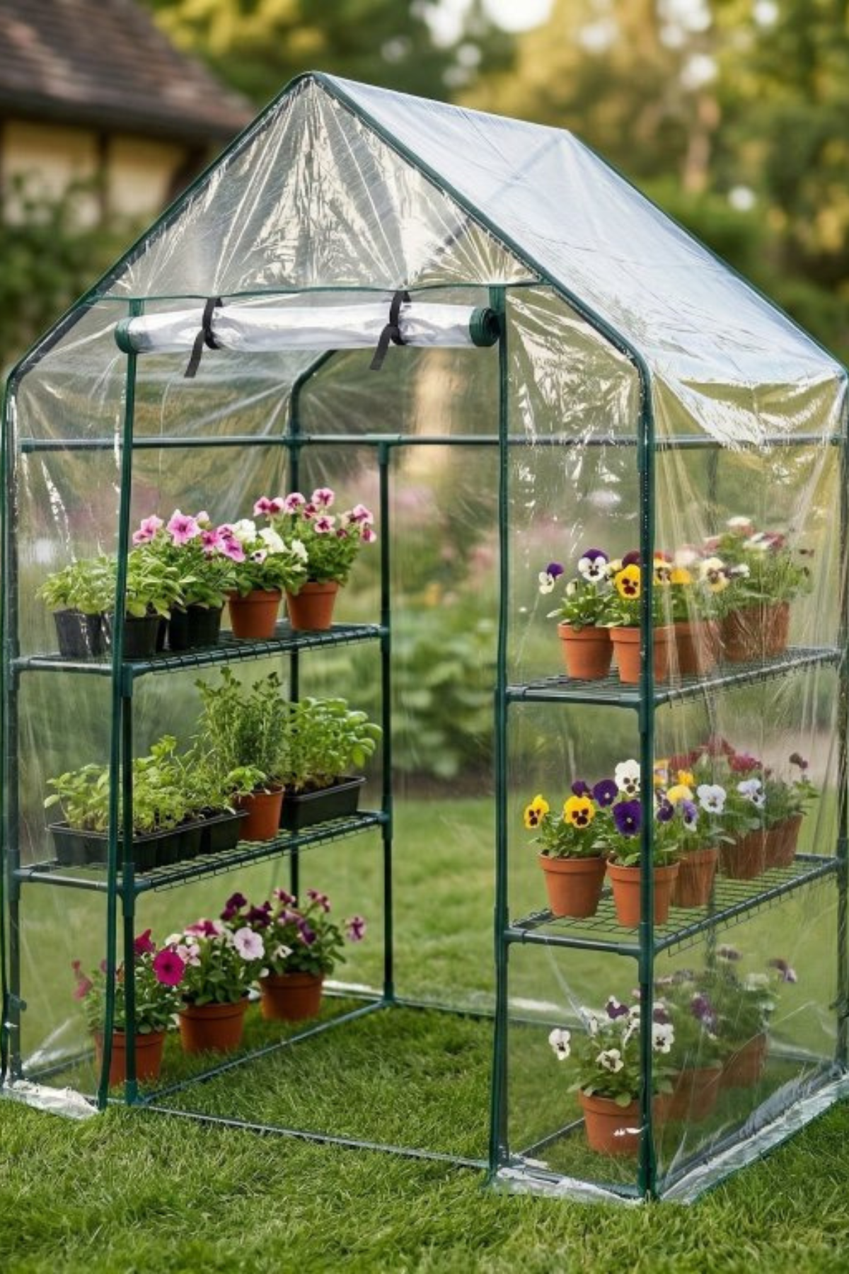 Zahradní fóliovník s odolnou fólií